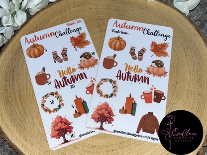 Seasonal Savings Challenge/Autumn, Winter, Spring & Summer Savings Trackers