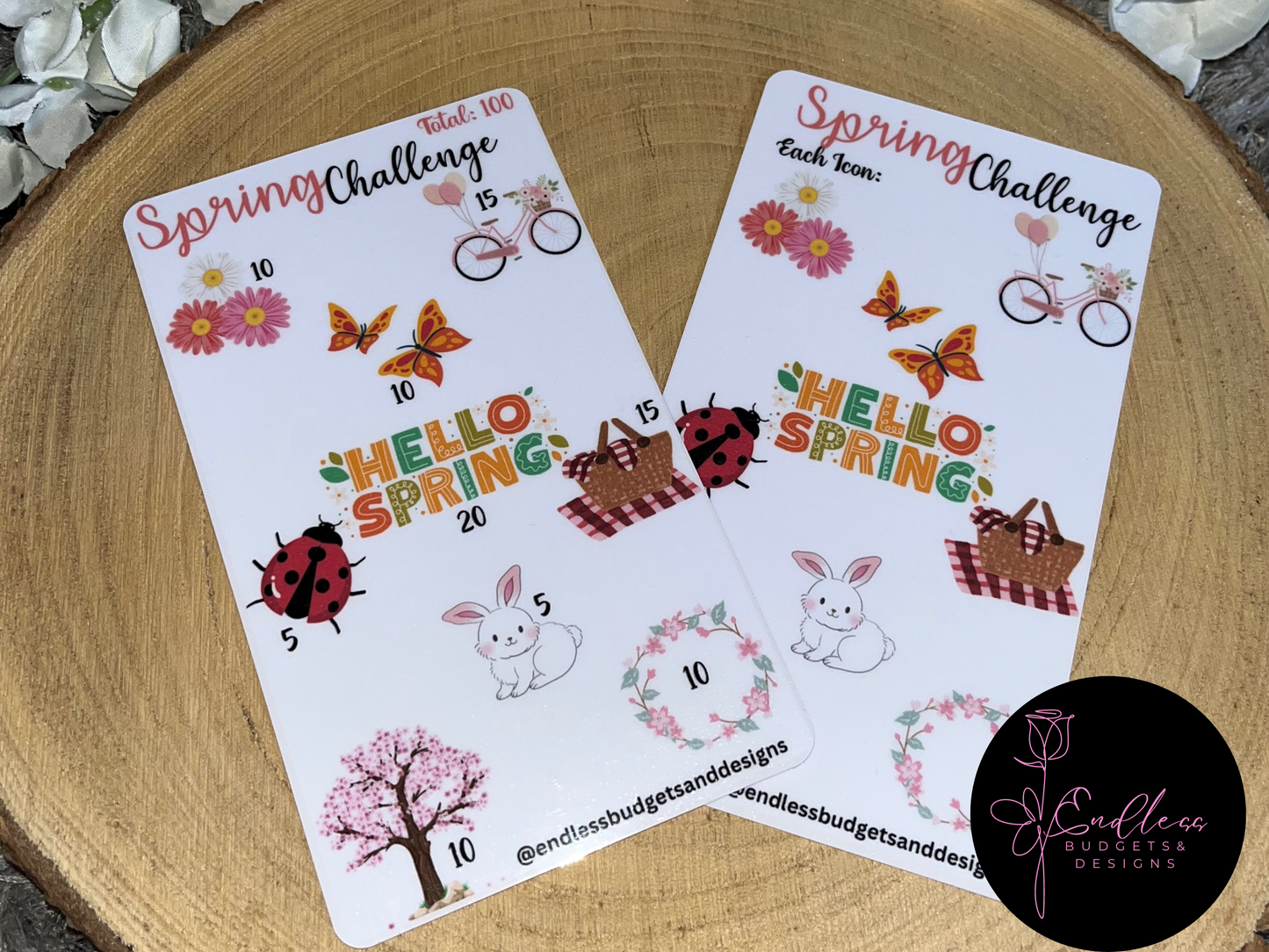 Seasonal Savings Challenge/Autumn, Winter, Spring & Summer Savings Trackers