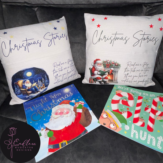 Christmas Story Pocket Cushions