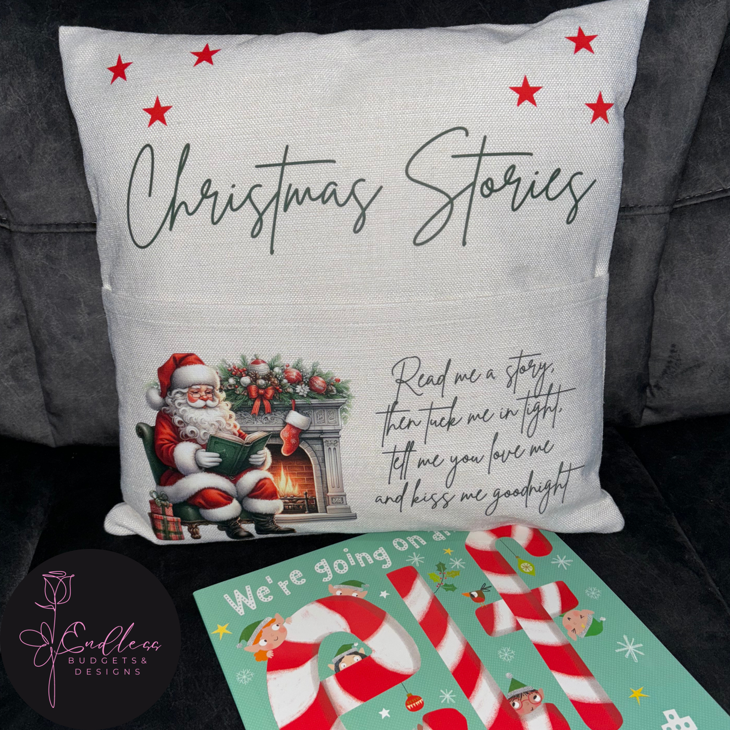 Christmas Story Pocket Cushions