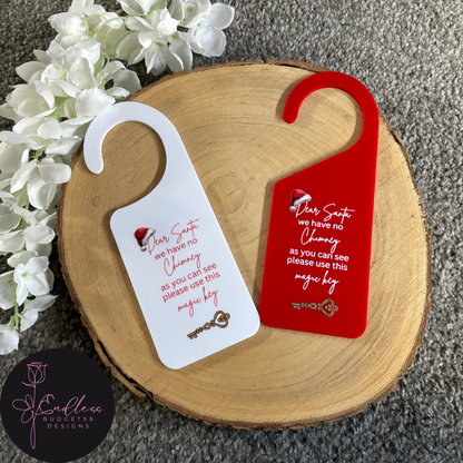 Christmas Key Door Hangers!