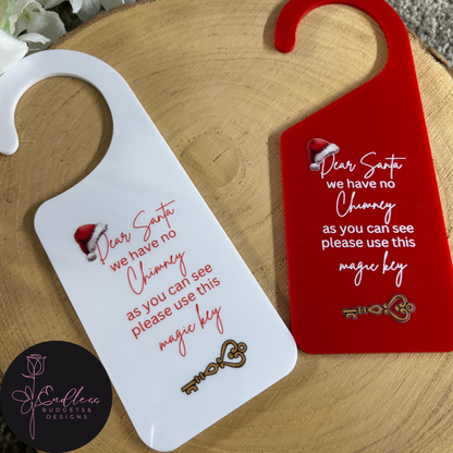 Christmas Key Door Hangers!