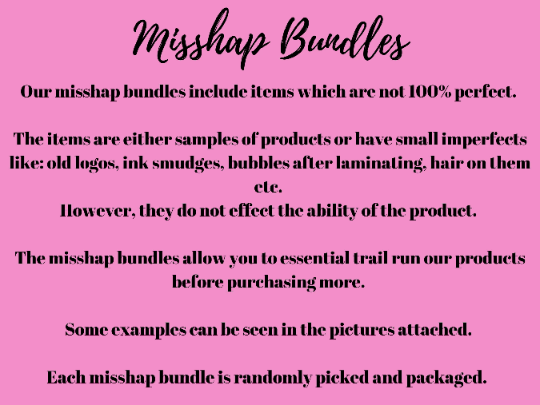 Misshaps Budgeting Bundles